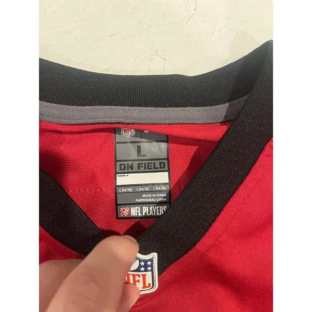 Matt‎ Ryan Atlanta Falcons Jersey Youth L Nike On Field Home Red #2 EUC